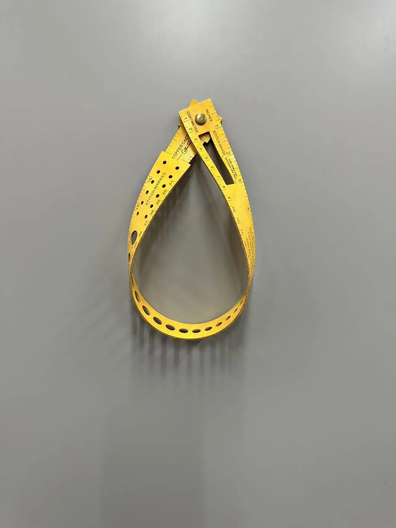 Ultimate 7-In-1 Leather Measuring Tool for Precision Crafting