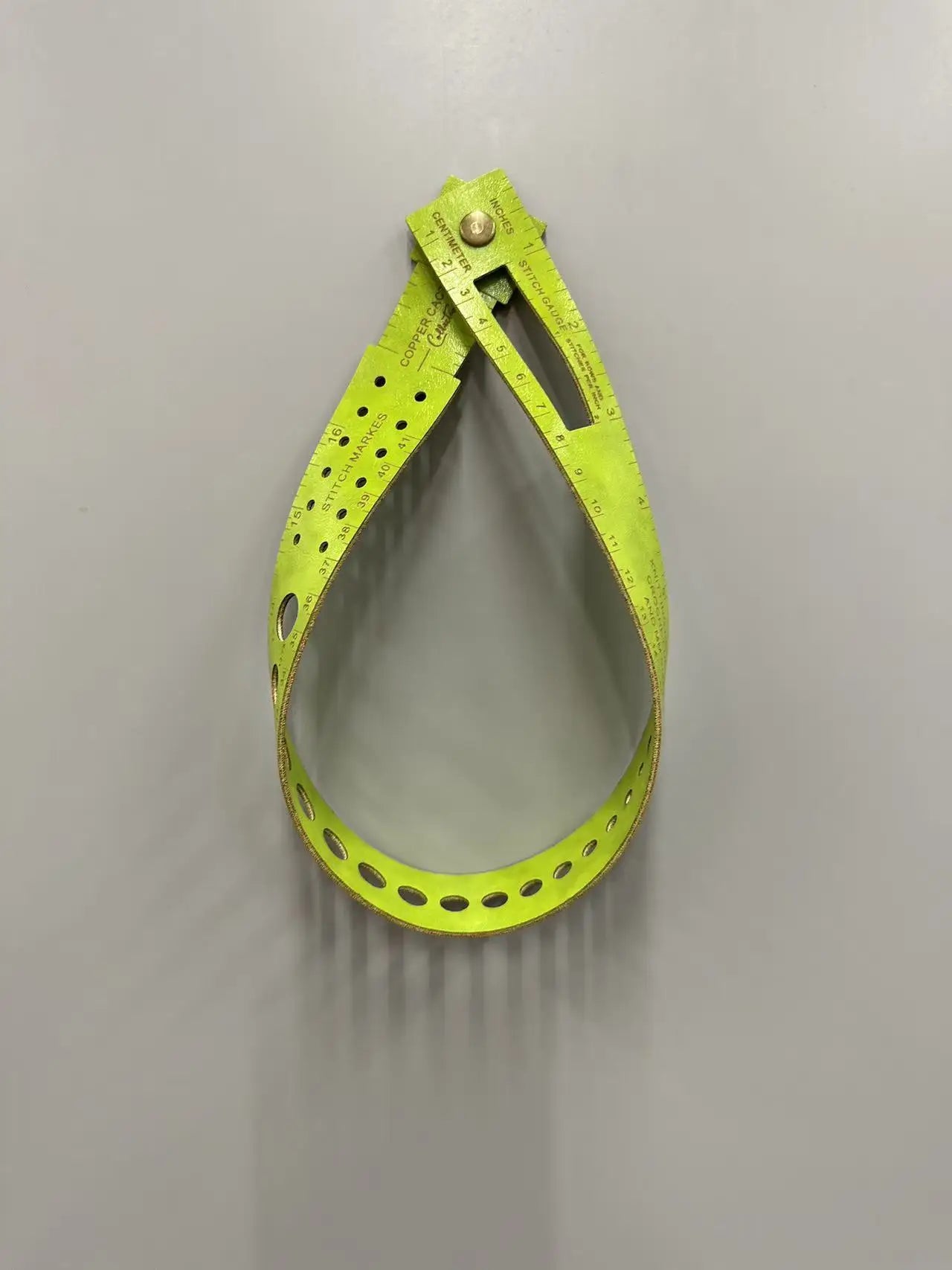 Ultimate 7-In-1 Leather Measuring Tool for Precision Crafting