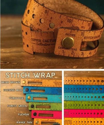 Ultimate 7-In-1 Leather Measuring Tool for Precision Crafting