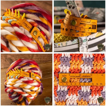 Ultimate 7-In-1 Leather Measuring Tool for Precision Crafting