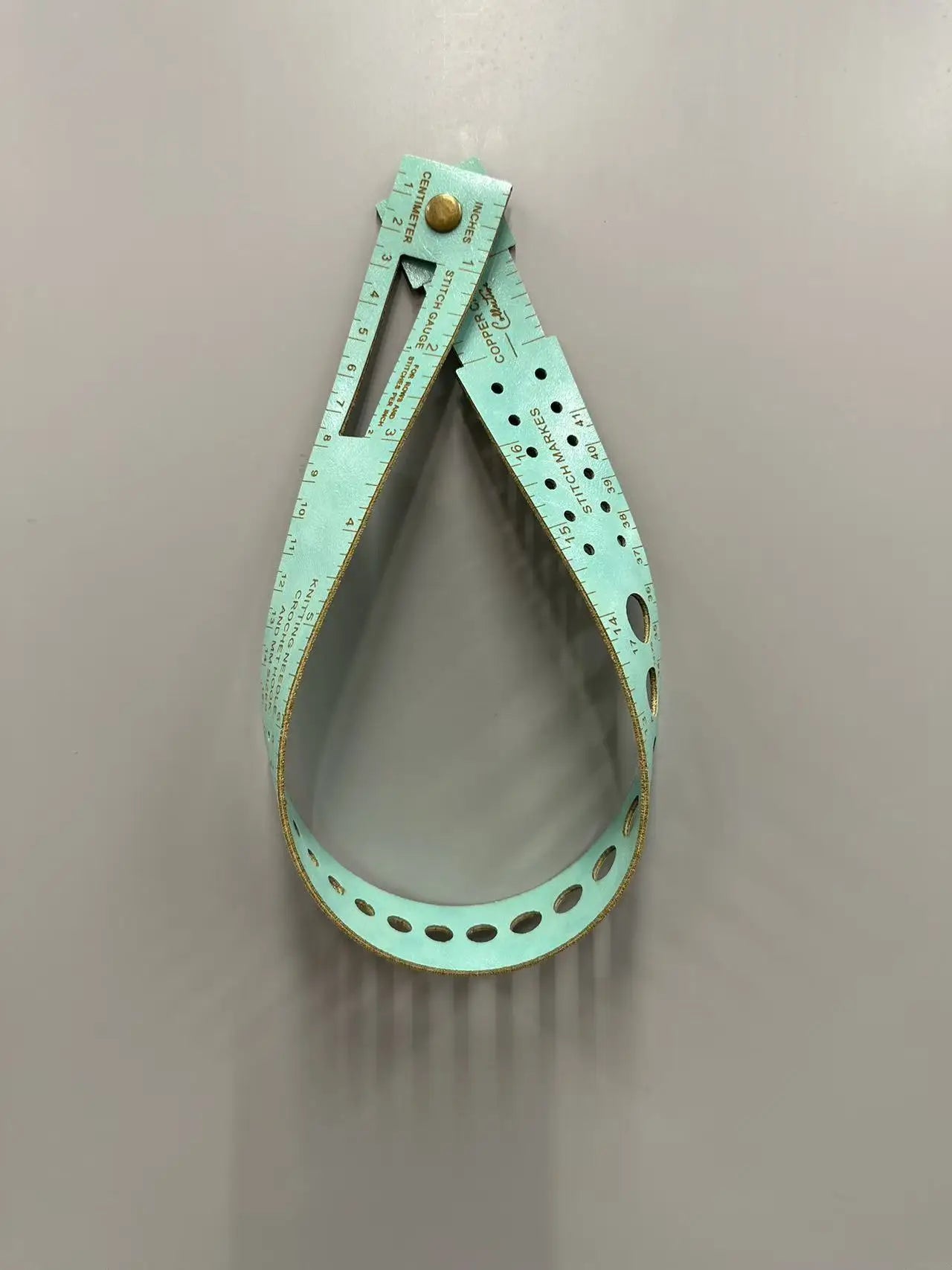 Ultimate 7-In-1 Leather Measuring Tool for Precision Crafting