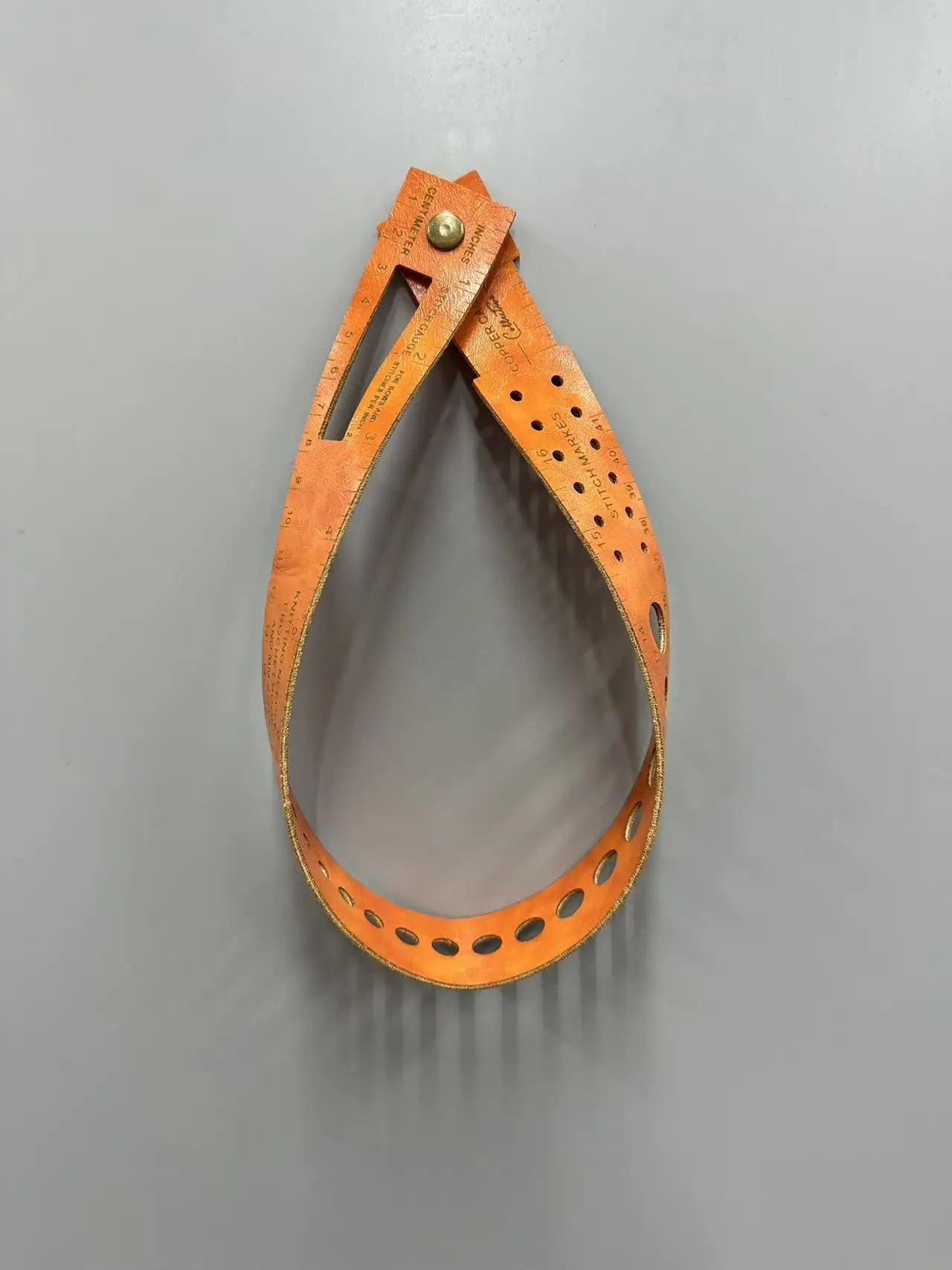 Ultimate 7-In-1 Leather Measuring Tool for Precision Crafting